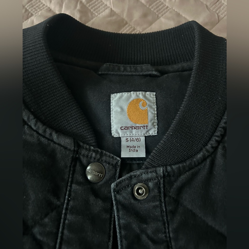 COPY - RUGGED FLEX® RELAXED FIT CANVAS
INSULATED RIB COLLAR VEST - Picture 3 of 3